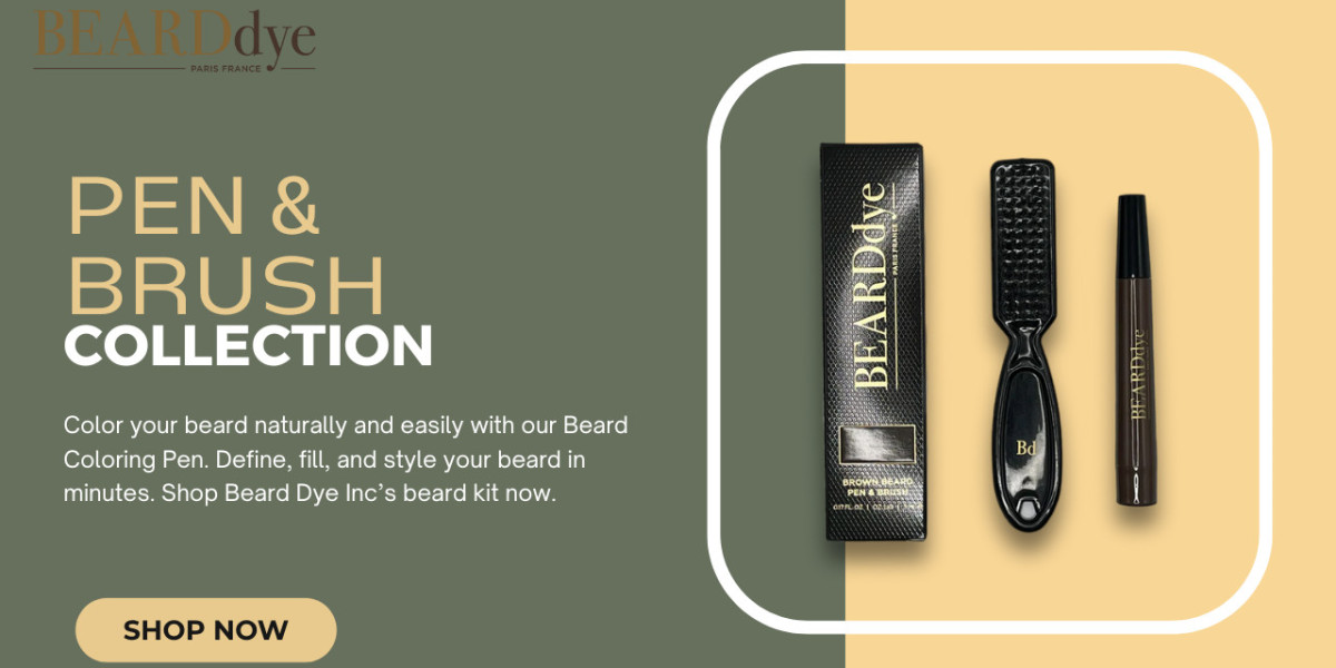 Beard Coloring Pen: Effortless Beard Touch-Ups for a Natural Look