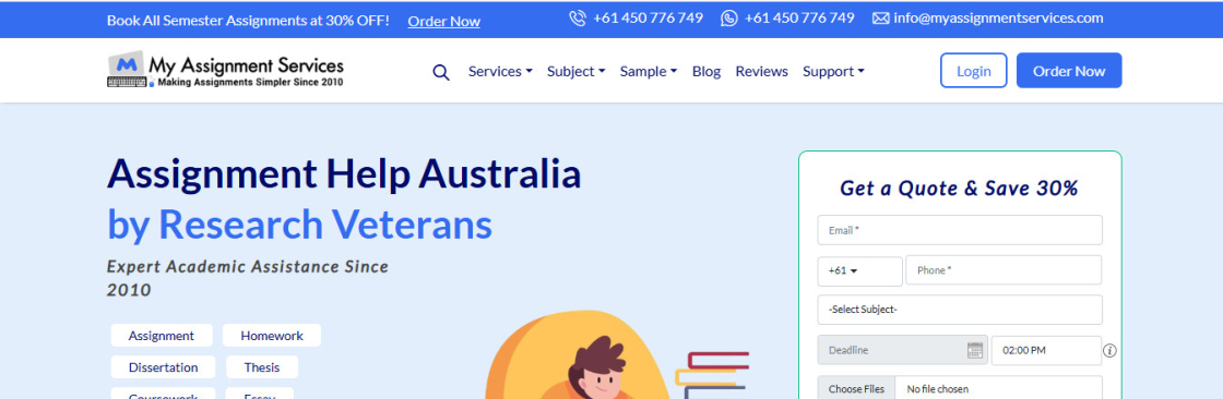 My Assignment Services Cover Image