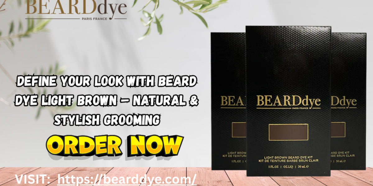 Define Your Look with Beard Dye Light Brown – Natural & Stylish Grooming