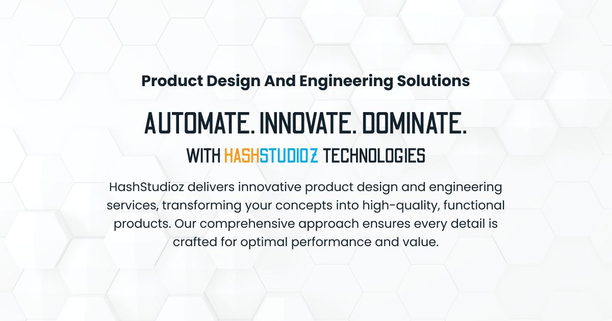 Product Engineering Services - HashStudioz Technologies