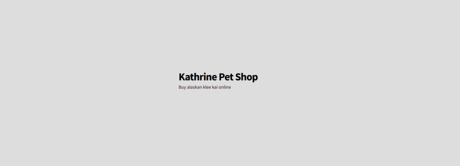 Kathrine Pet Shop Cover Image