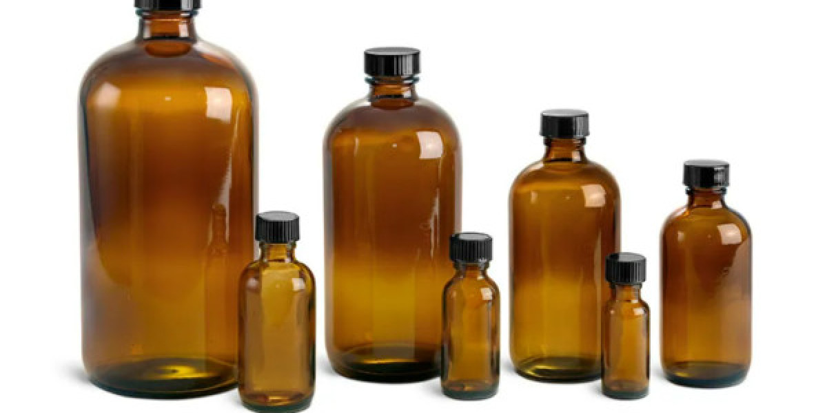 Amber Glass Bottles | Durable & Stylish Storage Solutions