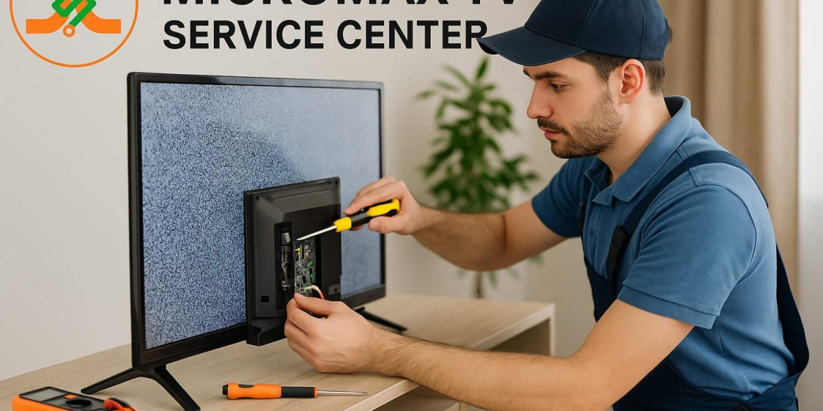 Can physical damage affect warranty on replaced parts in Micromax TV Service Center?