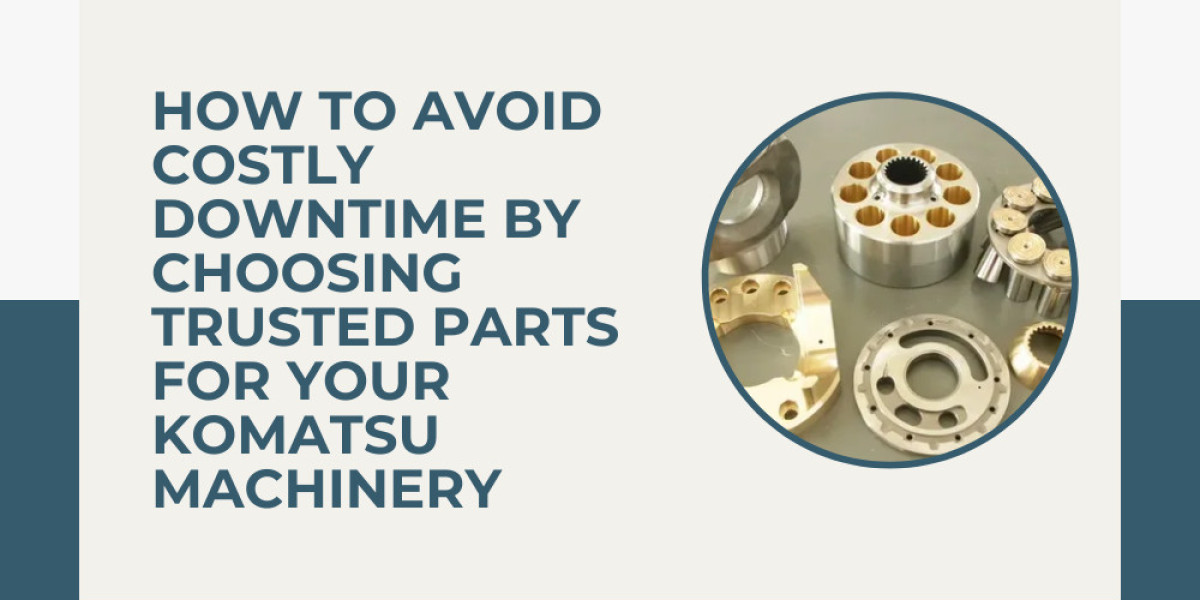 How to Avoid Costly Downtime by Choosing Trusted Parts for Your Komatsu Machinery