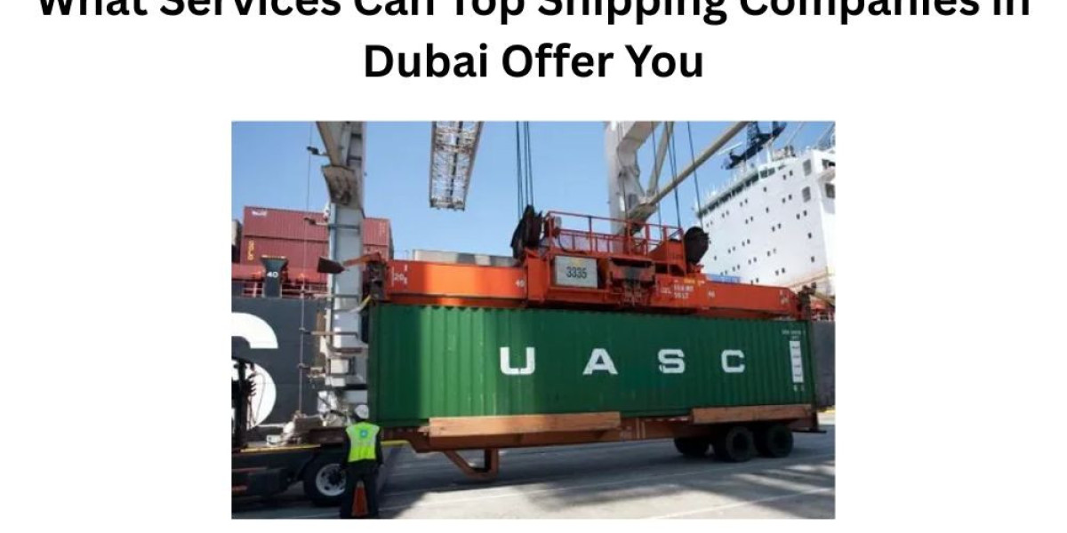 What Services Can Top Shipping Companies in Dubai Offer You