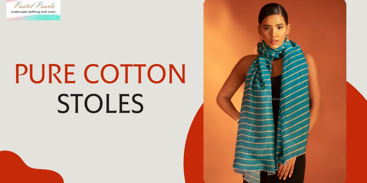 Pure Cotton Stoles: A Must-Have Accessory for Minimalist Wardrobes