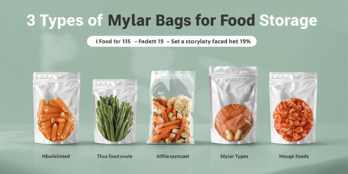 3 Types of Mylar Bags for Food Storage