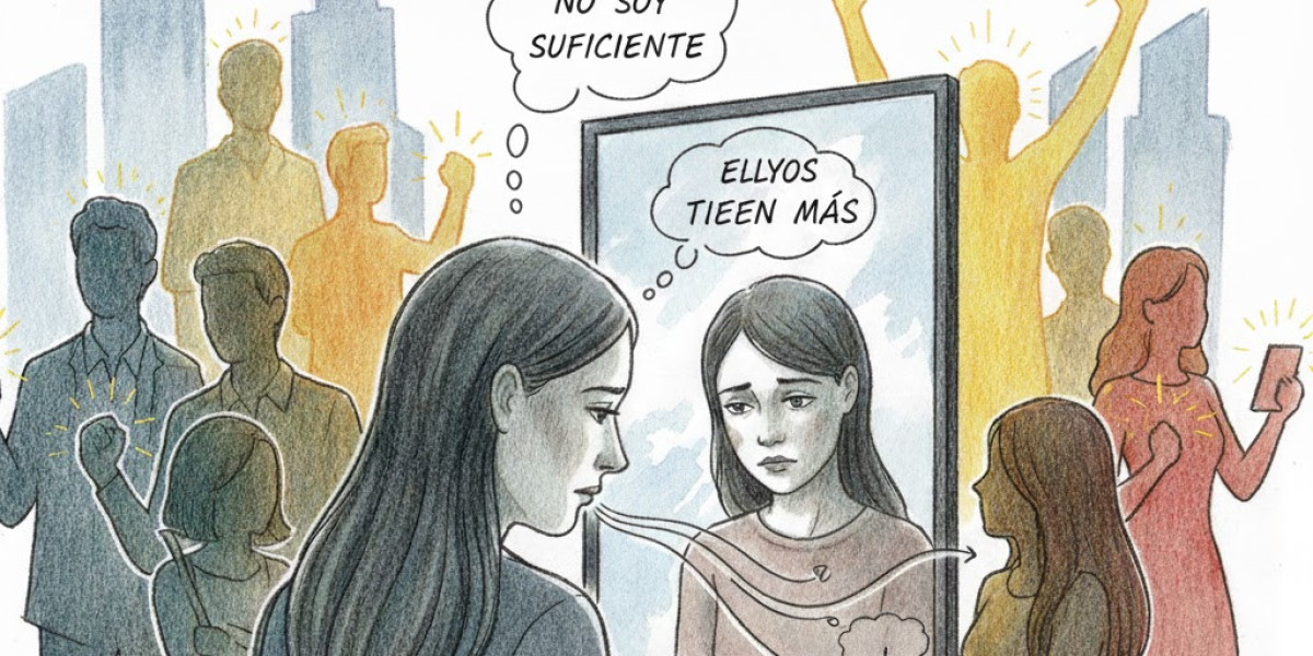 Cómo la comparación constante debilita la autoestima