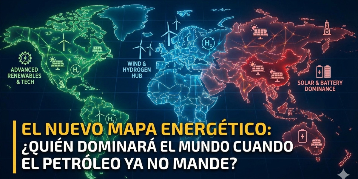 El nuevo mapa energético: ¿Quién dominará el mundo cuando el petróleo ya no mande?