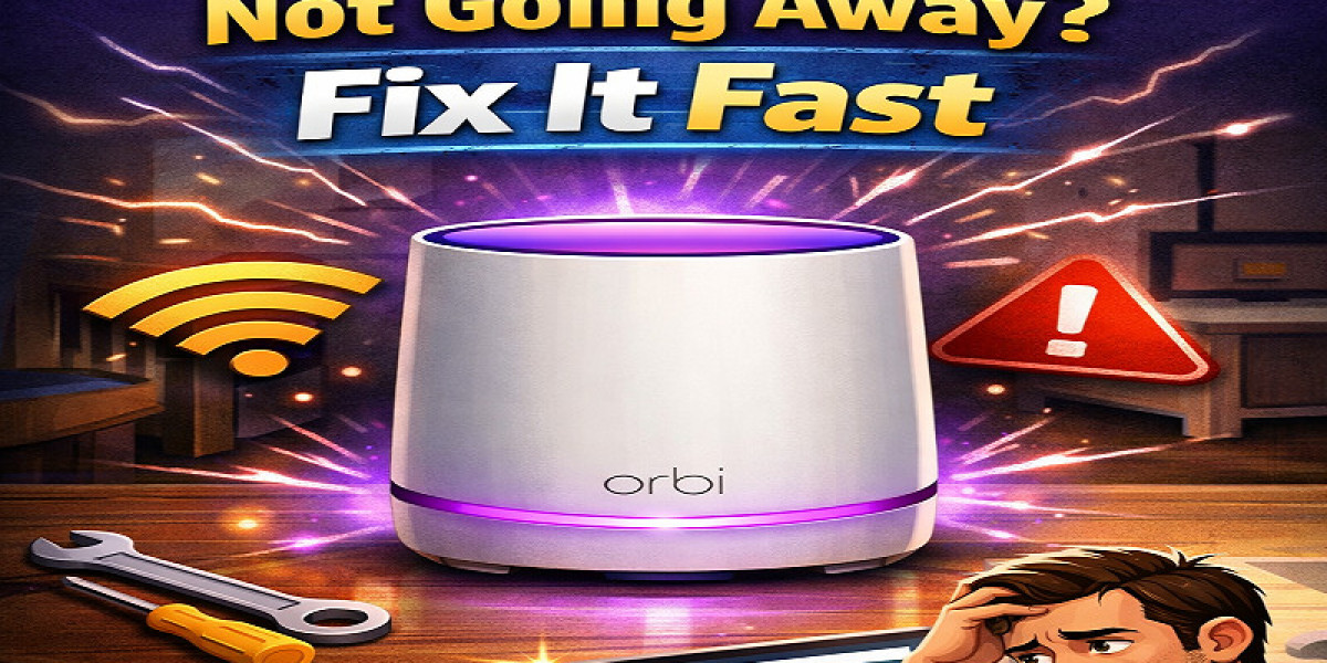 Orbi Purple Light Not Going Away? Fix It Fast