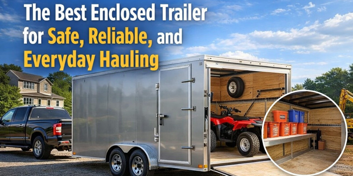 The Best Enclosed Trailer for Safe, Reliable, and Everyday Hauling